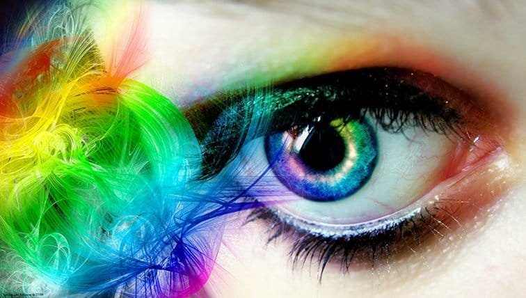 What transmit the colors on your Web