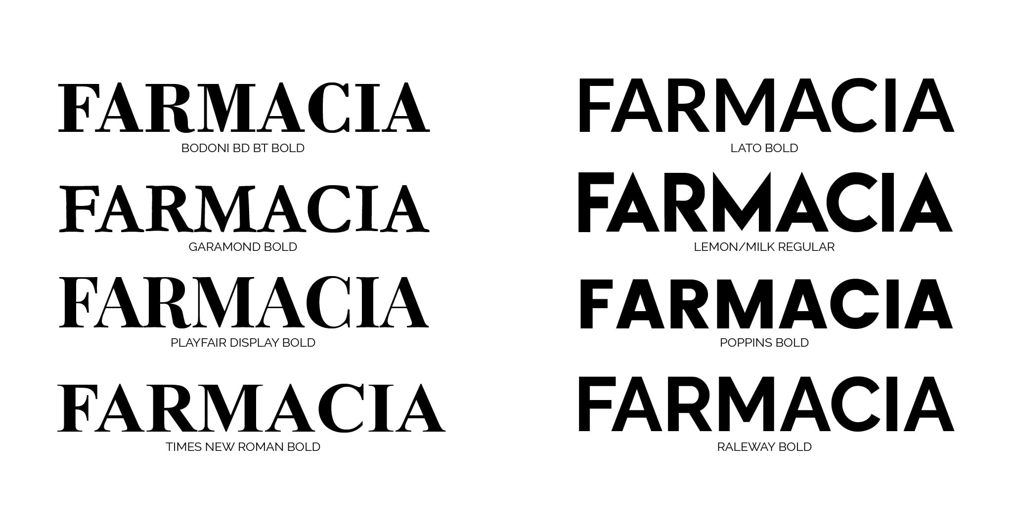 Logo para una farmacia